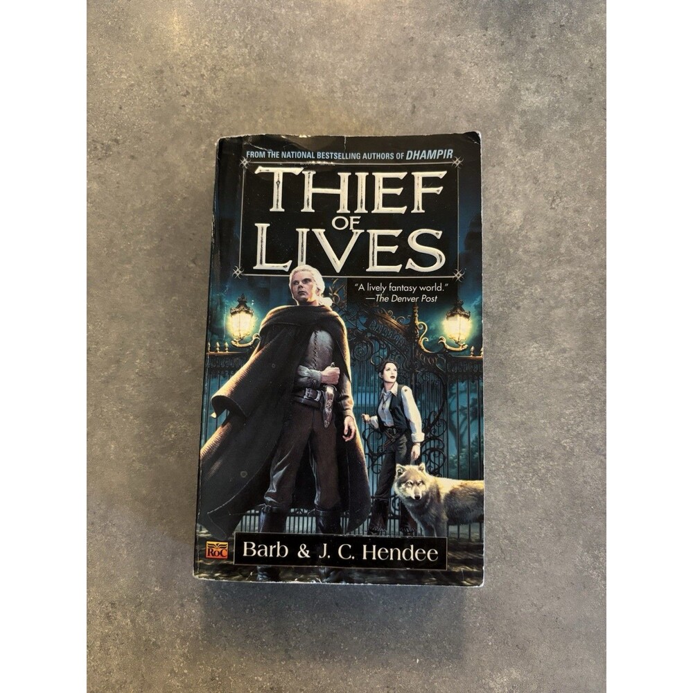 Noble Dead Saga-Series 1: Thief of Lives (book 2) by Barb & JC Hendee 2004